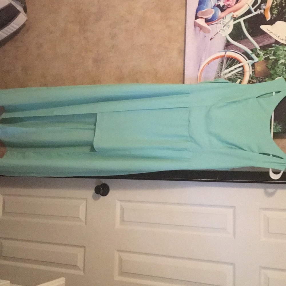 Beautiful cyan dresss